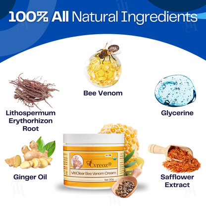 21 Pieces LEFT!!.. Cvreoz® VitiClear Bee Venom Cream