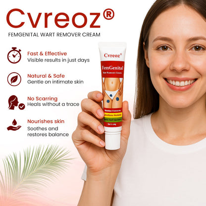 19 Pieces LEFT!!.. Cvreoz® FemGenital Wart Remover Cream ✅ 70% Off! Ends in 10 Minutes!