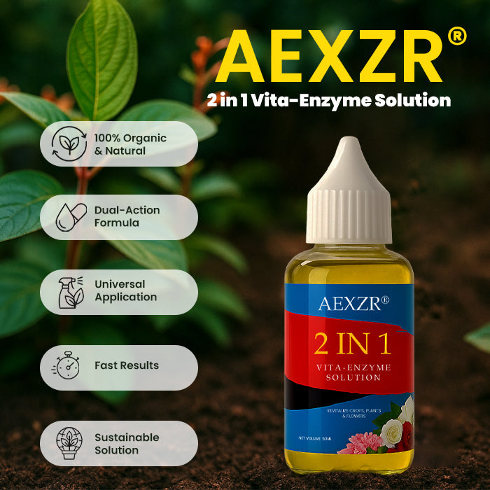 🌟 Official Store |🔥Hot Sale - 50% OFF🌿AEXZR® 2 in 1 Vita-Enzyme Solution
