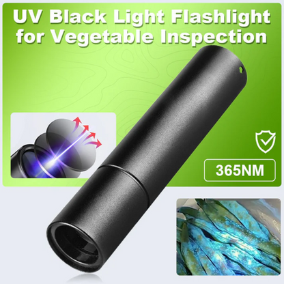 🌟 Official Store |Limited Stock Available🔥Hot Sale - 50% OFF🌿Billhol® UV Black Light Flashlight for Vegetable Inspection