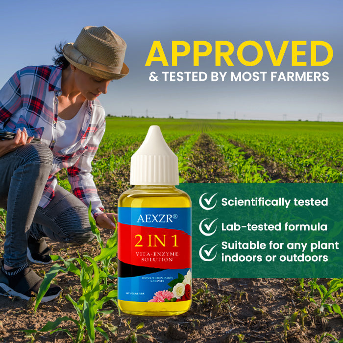 🌟 Official Store |🔥Hot Sale - 50% OFF🌿AEXZR® 2 in 1 Vita-Enzyme Solution