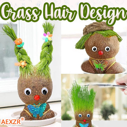 AEXZR® Grass Head Doll