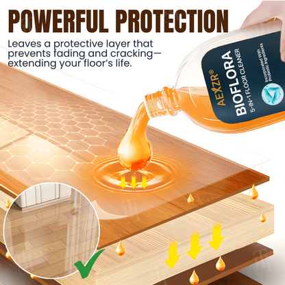 🌟 Official Store |🔥Hot Sale - 50% OFF🌿AEXZR® BioFlora 5-in-1 Floor Cleaner