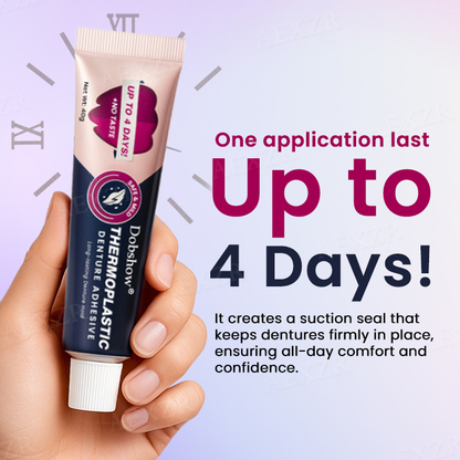🔥Hot Sales - 50% OFF🦷Dobshow® Thermoplastic Denture Adhesive
