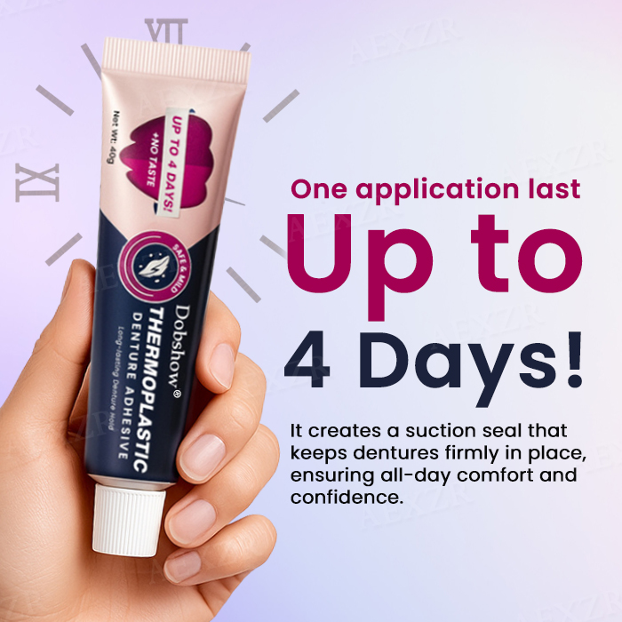 🔥Hot Sales - 50% OFF🦷Dobshow® Thermoplastic Denture Adhesive