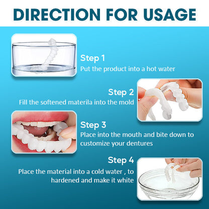 AEXZR™ Adjustable Snap-On Dentures - ⚡︎Flash Sale⚡︎ Exclusive Discounts for the First 100 Customers⚡︎ Grab yours now!. Hurry!!.