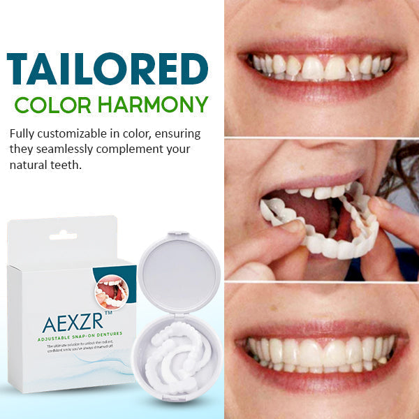 AEXZR™ Adjustable Snap-On Dentures - ⚡︎Flash Sale⚡︎ Exclusive Discounts for the First 100 Customers⚡︎ Grab yours now!. Hurry!!.