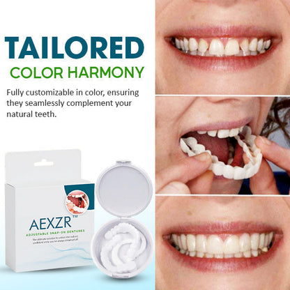AEXZR™ Adjustable Snap-On Dentures - ⚡︎Flash Sale⚡︎ Exclusive Discounts for the First 100 Customers⚡︎ Grab yours now!. Hurry!!.