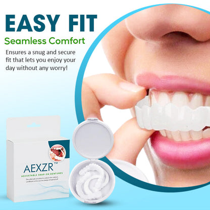 AEXZR™ Adjustable Snap-On Dentures - ⚡︎Flash Sale⚡︎ Exclusive Discounts for the First 100 Customers⚡︎ Grab yours now!. Hurry!!.