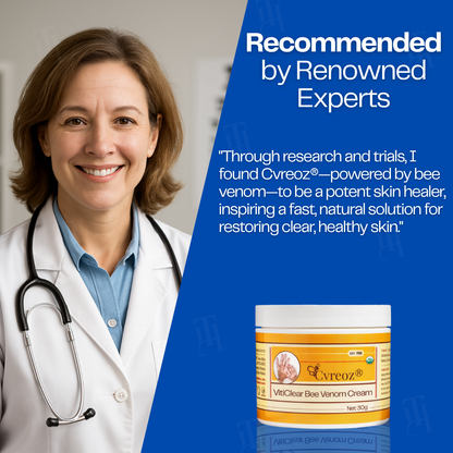 21 Pieces LEFT!!.. Cvreoz® VitiClear Bee Venom Cream